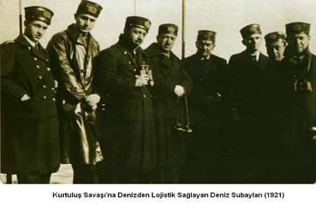Kurtuluş Savaşına Denizden Lojistik Sağlayan Deniz Subayları (1921) Kurtuluş Savaşına Denizden Lojistik Sağlayan Deniz Subayları (1921)