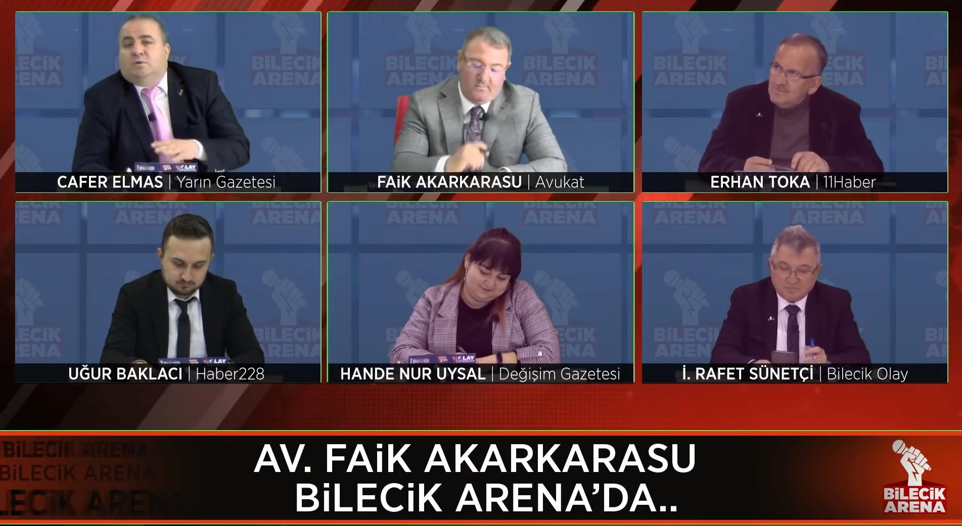 "Faik Akarkarasu ile tatlı sert" Bilecik Arena Programı - 26 Mart 2021